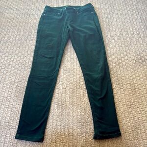 Maurice’s stretch pant size small/regularar dark green/teal color